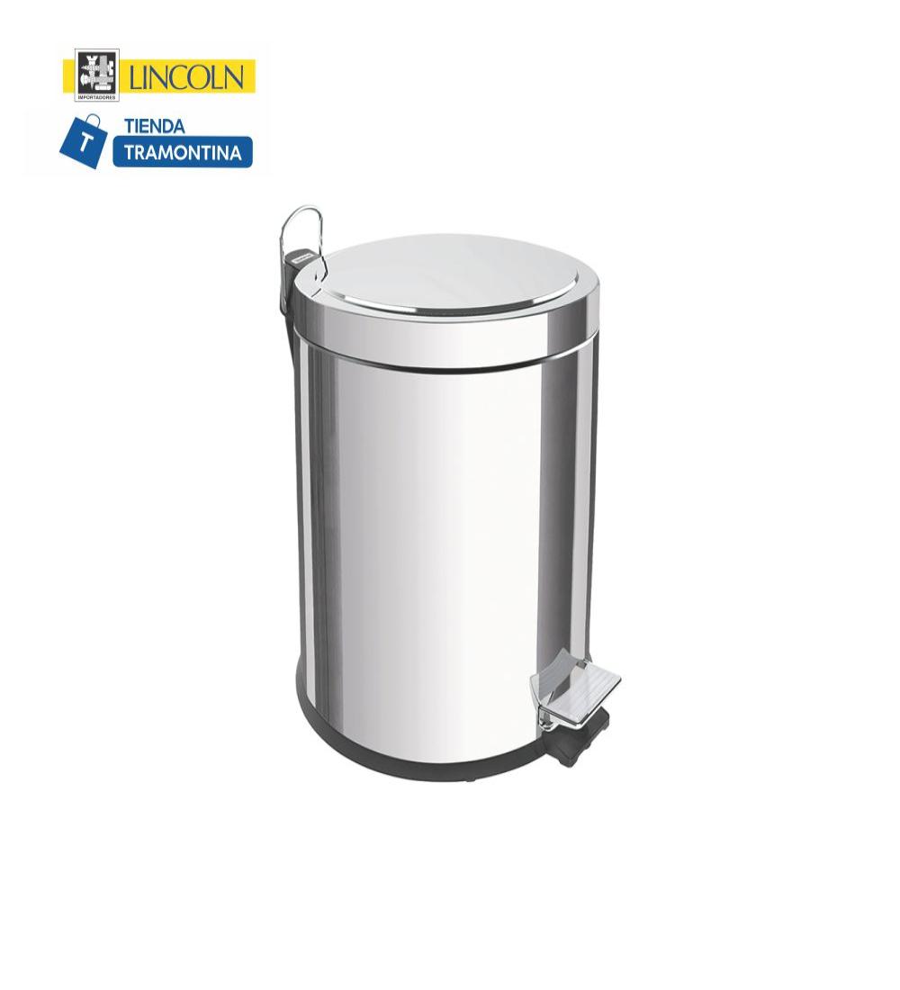 BASURERO CON PEDAL Tramontina  5L Inoxidable